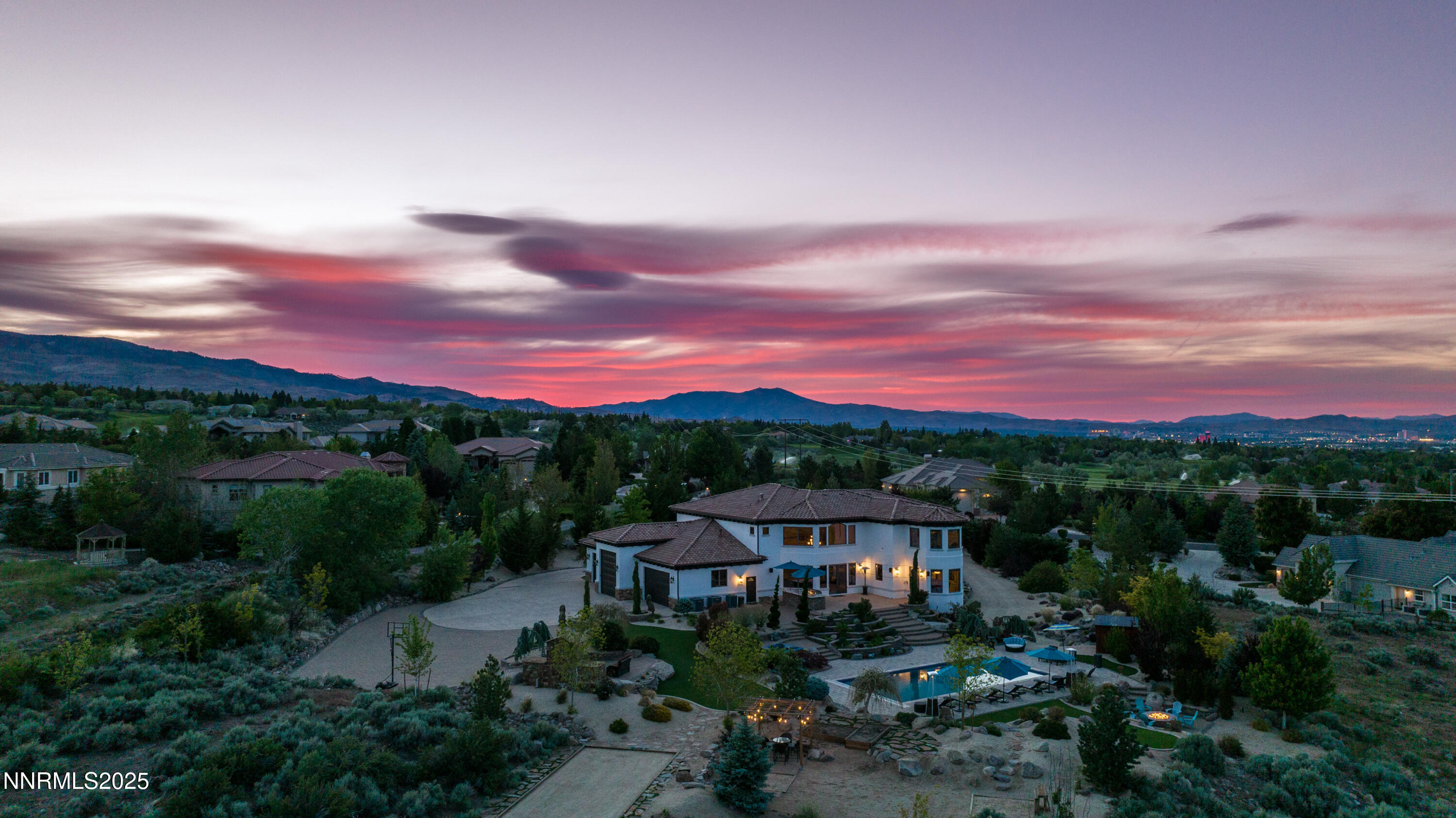 12900 Silver Wolf Road Reno, NV 89511 - Photo 50 of 51 a view of a garden with a house in a yard