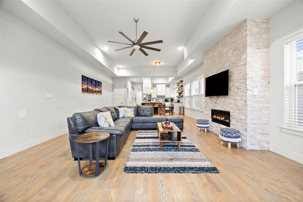 2009 North Prairie Avenue, Unit 2009 Dallas, TX 75204 - Photo 39 of 40 Awesome, open floor plan! The kitchen, dining and living rooms all flow together
