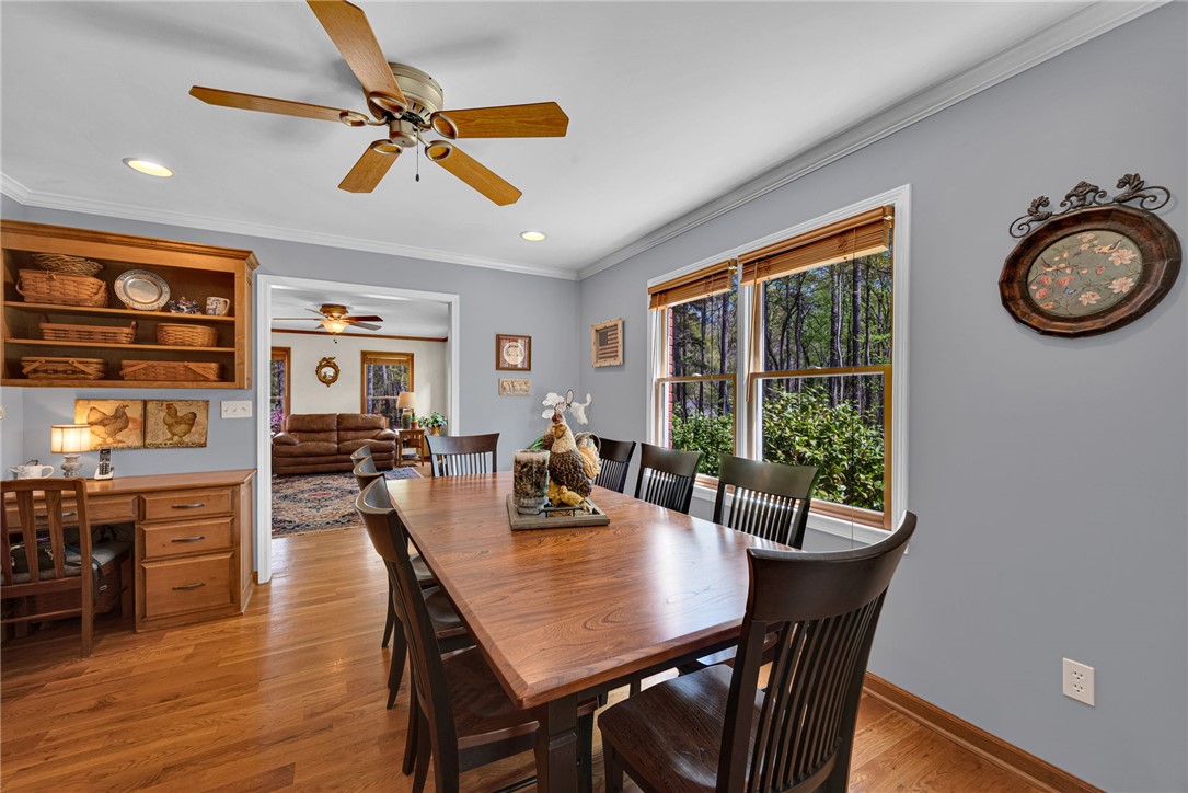 1010 Ridgeview Drive Pendleton, SC 29670 - Photo 13 of 47 This bright dining area features ample natural light and seamless flow into adjacent living spaces.