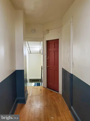 wooden floor in an empty room