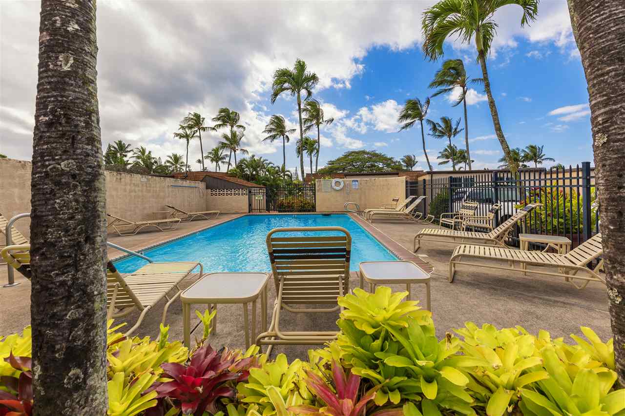 120 Hui Rd F, Unit H4 Lahaina, HI 96761 - Photo 9 of 21 a view of swimming pool with outdoor seating