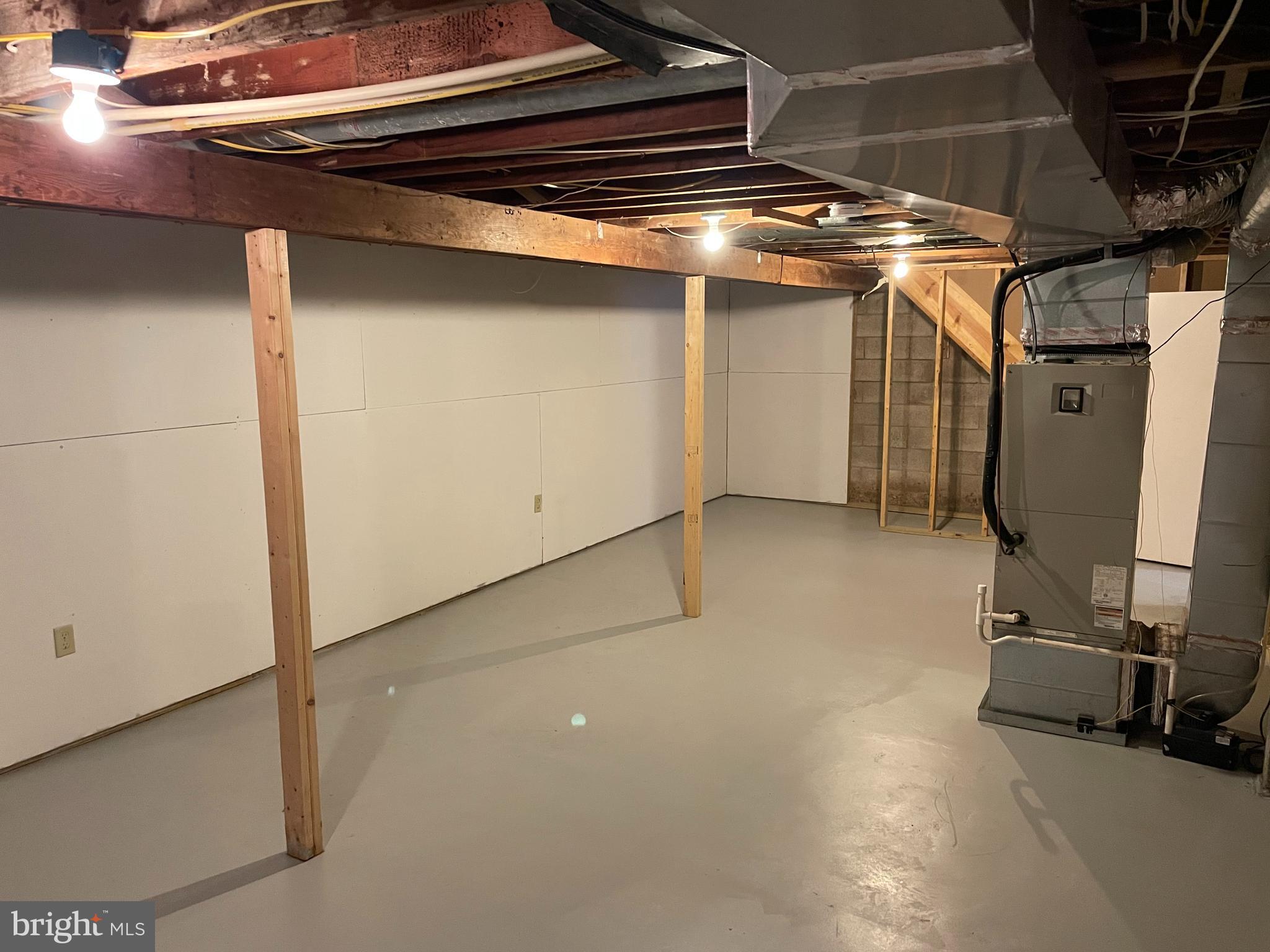 4822 Ridge Road Mount Airy, MD 21771 - Photo 31 of 38 Large storage area with newer HVAC