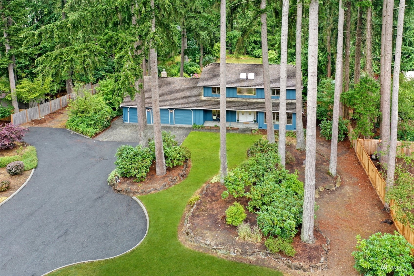 17521 5th Avenue West Bothell, WA 98012 - Photo 38 of 40 front view of a house with a yard