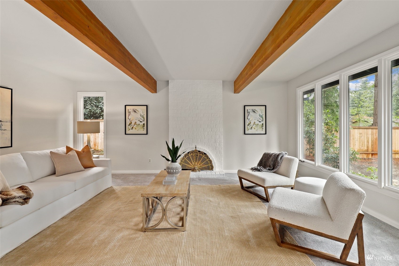 17521 5th Avenue West Bothell, WA 98012 - Photo 6 of 40 a living room with furniture and a large window