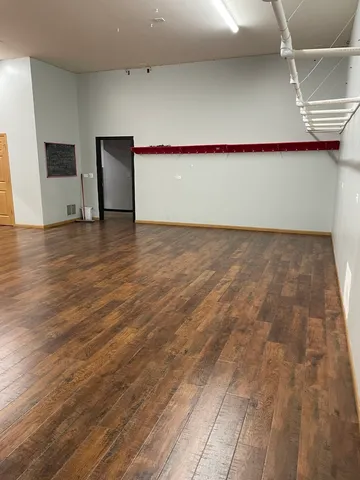 a view of an ocean & beach