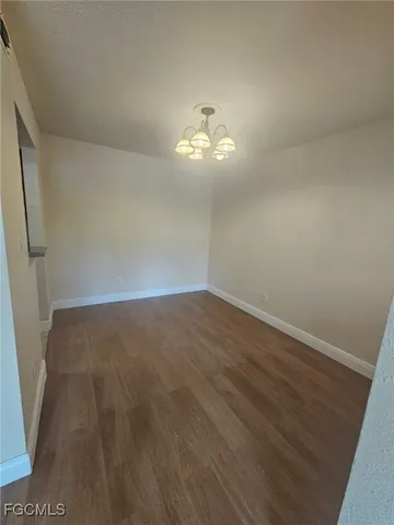 wooden floor in an empty room