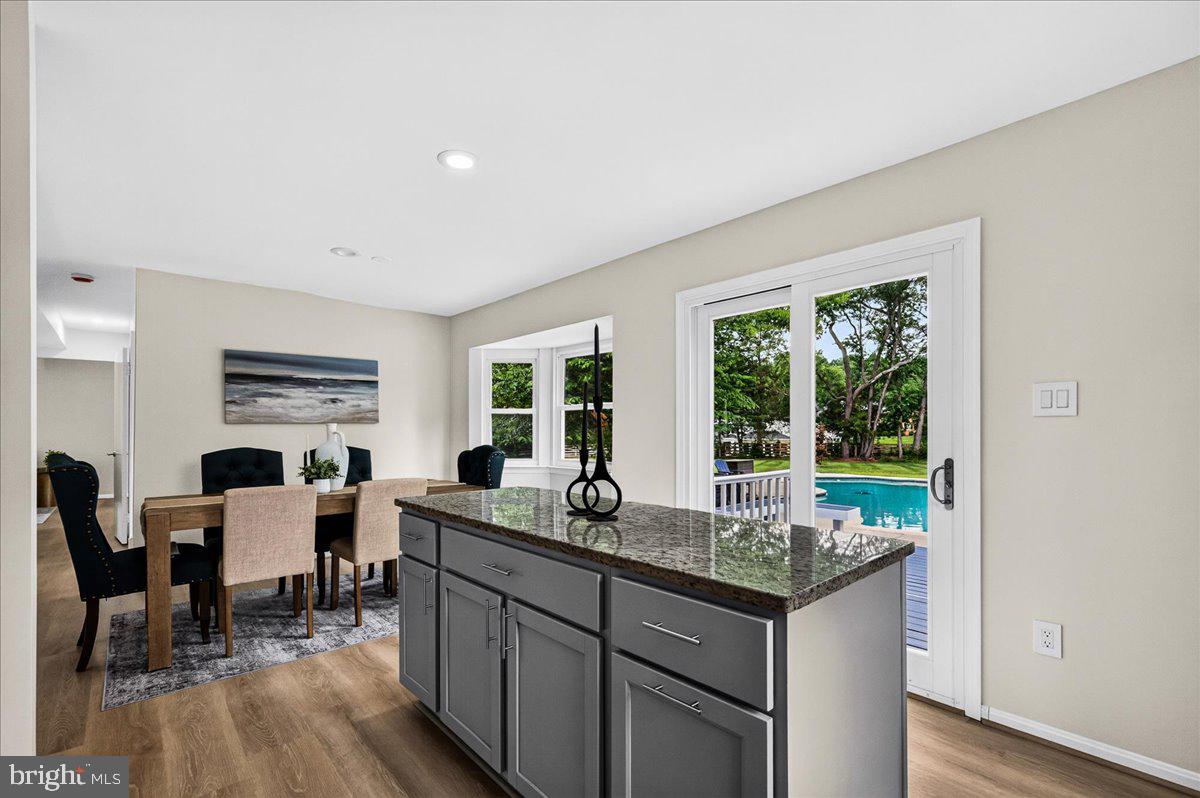 11057 Bishopsgate Court Reston, VA 20194 - Photo 22 of 72 Kitchen Over Looking the Pool