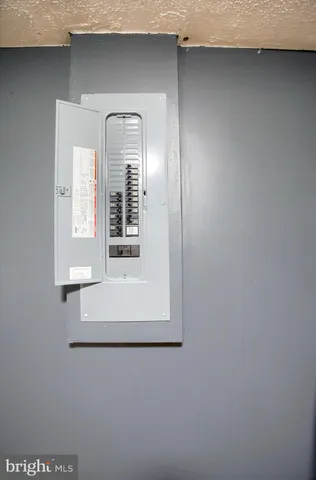 a close view of stair and mirror