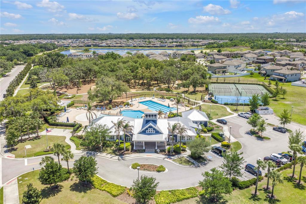 13229 Orca Sound Drive Riverview, FL 33579 - Photo 27 of 37 an aerial view of residential building with outdoor space