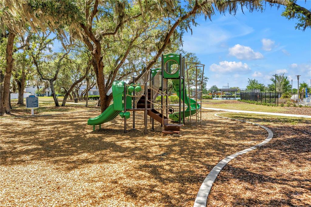13229 Orca Sound Drive Riverview, FL 33579 - Photo 30 of 37 a view of a park with swings and slides