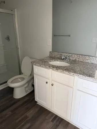a bathroom with a sink and a toilet