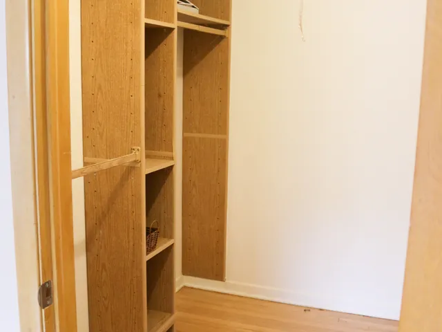 a view of walk in closet