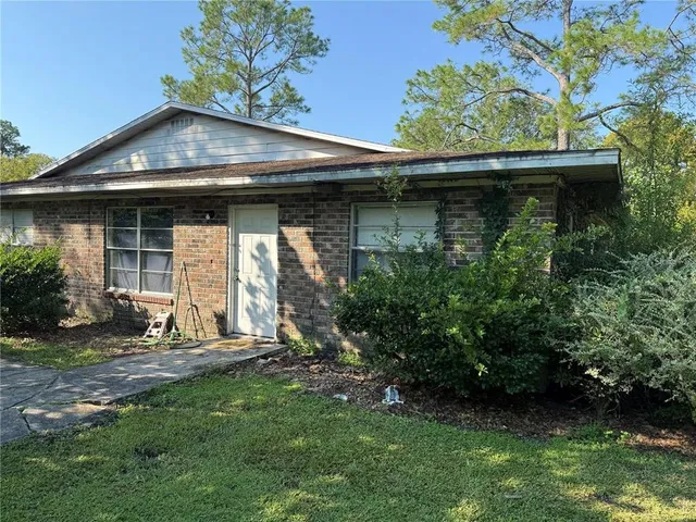 a view of outdoor space and yard