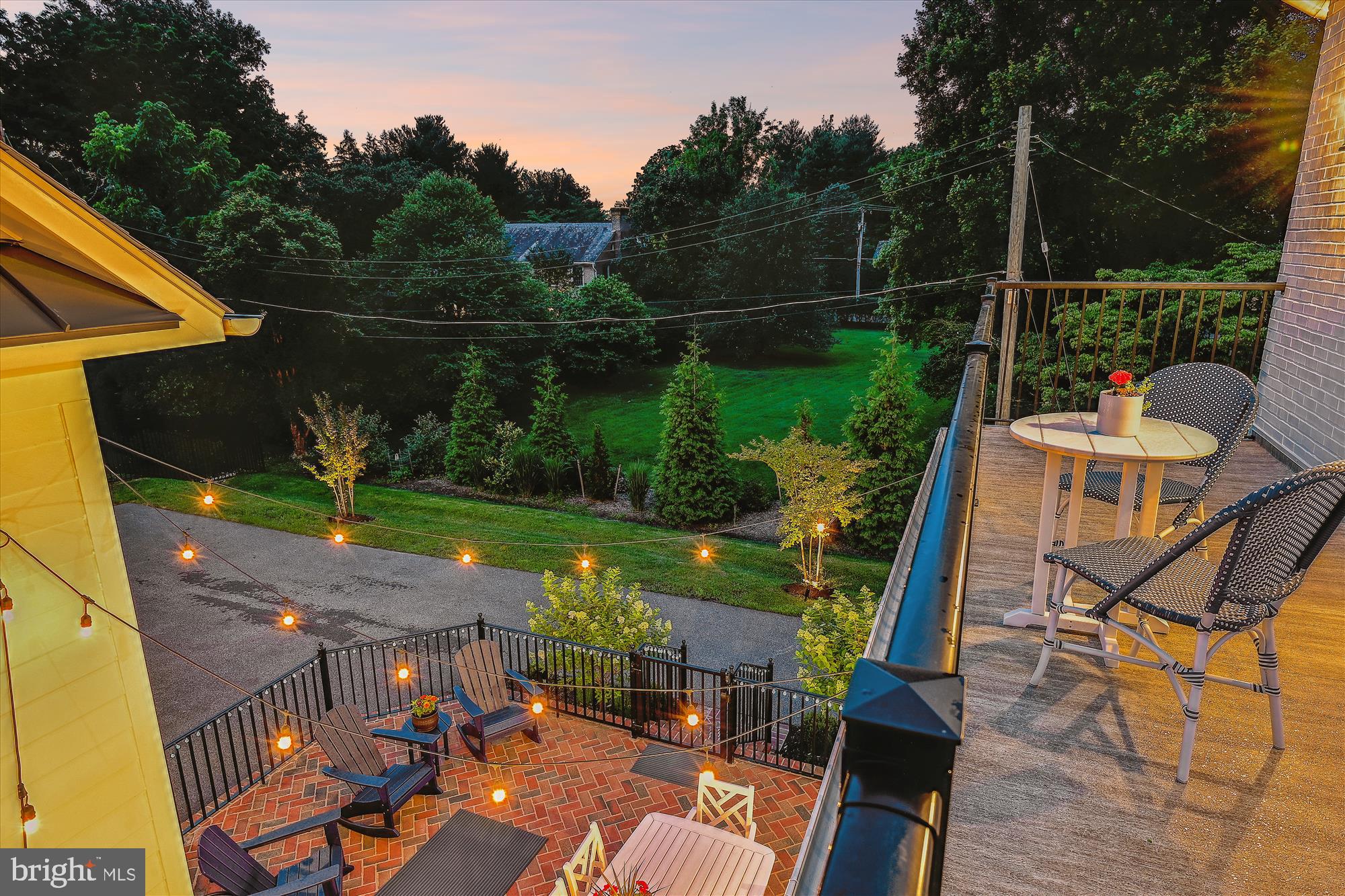 6401 Murray Hill Road Baltimore, MD 21212 - Photo 34 of 69 Private Balcony Overlooks Patio