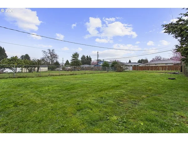 a open area with lots of green space