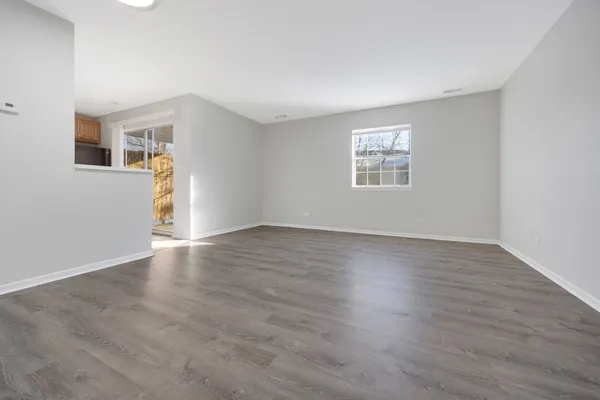 a view of livingroom with hardwood
