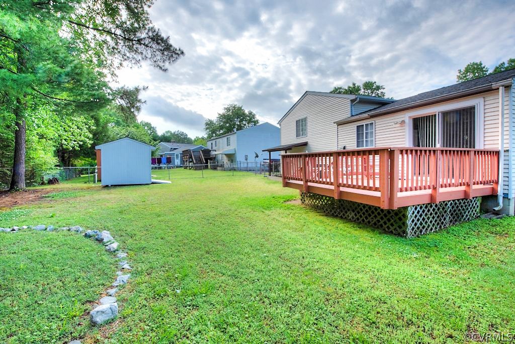 9304 Howze Road Glen Allen, VA 23060 - Photo 22 of 22 Fenced back yard
