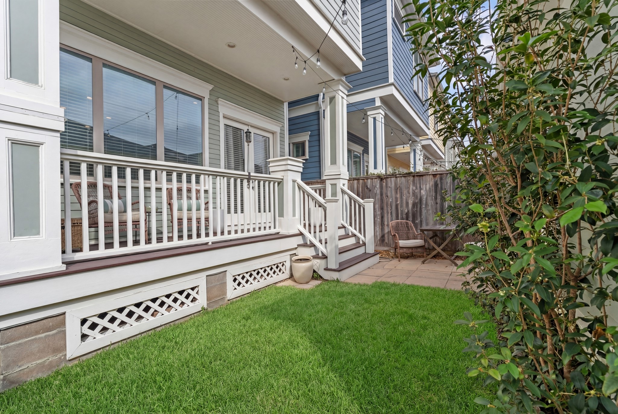 924 Aurora Street Houston, TX 77009 - Photo 35 of 37 The outdoor spaces are just as enchanting as the interiors.