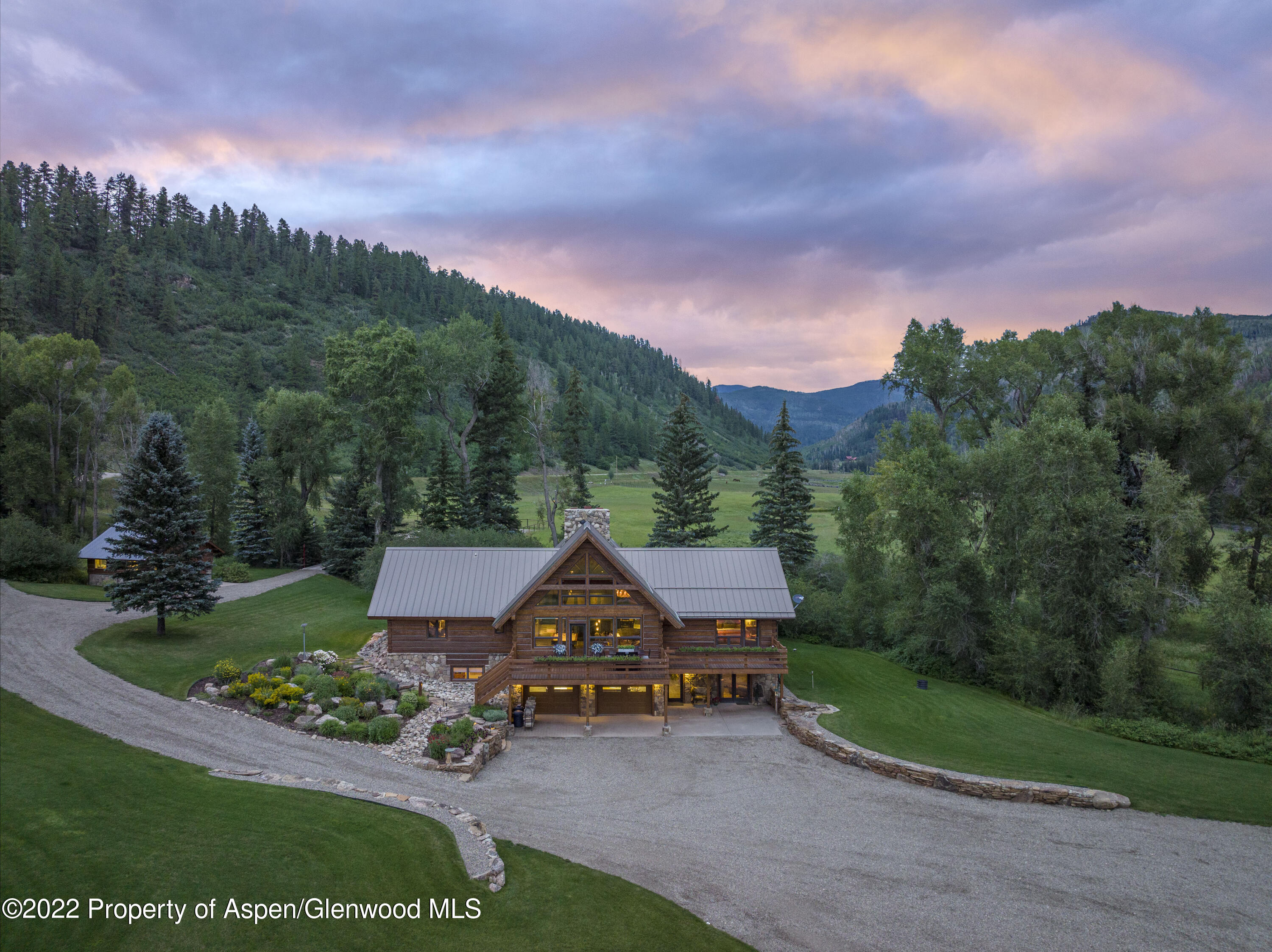 13380 Road 38 Dolores, CO 81323 - Photo 28 of 38 drone glow colorado goble creek ranch
