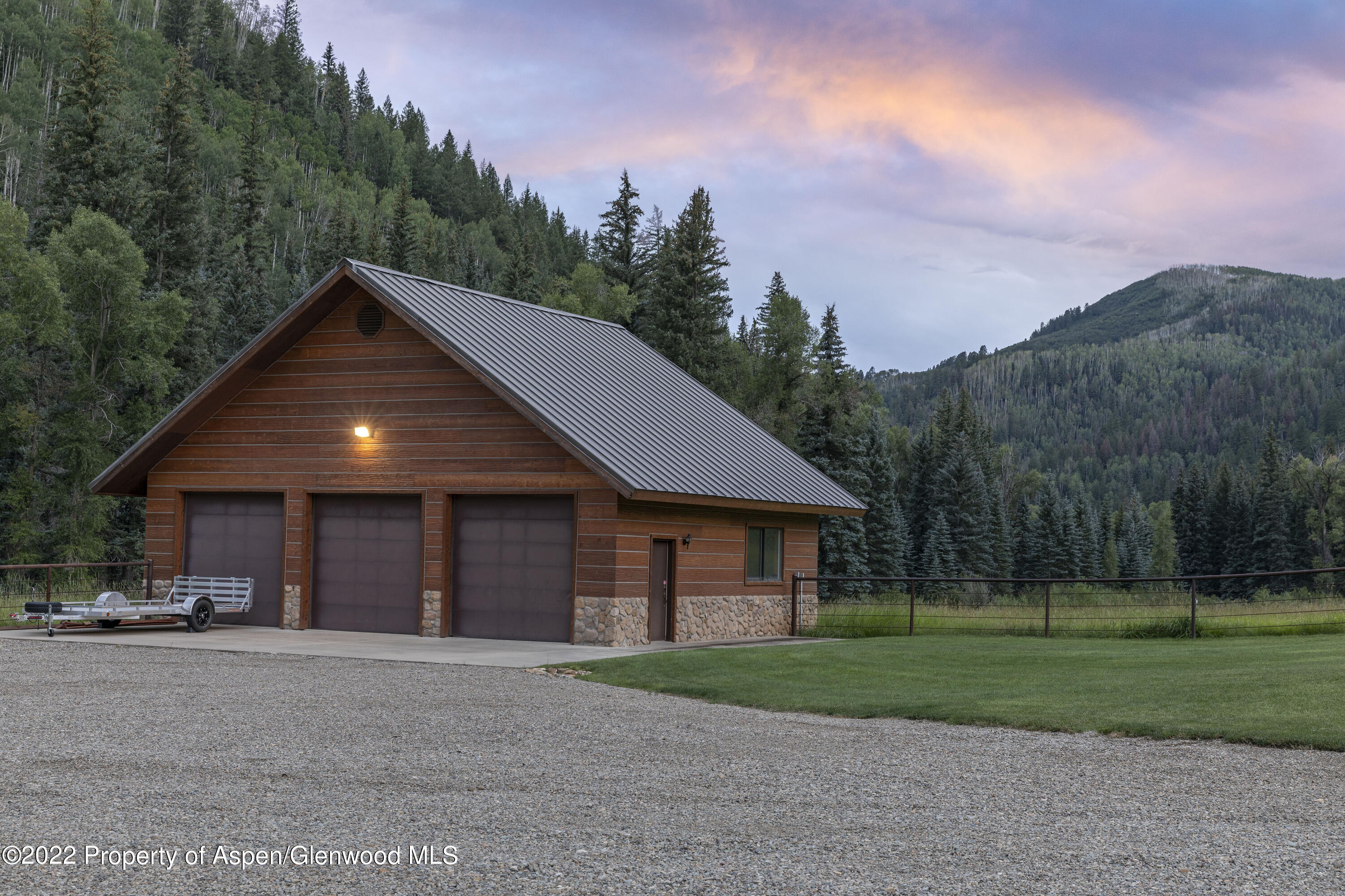 13380 Road 38 Dolores, CO 81323 - Photo 5 of 38 Garage Glow.colorado goble creek ranch