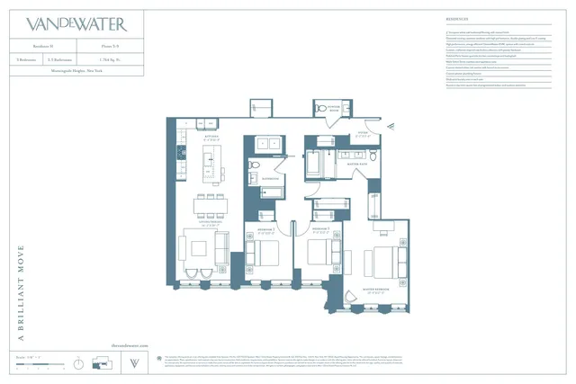 $2,500,000 | 543 West 122nd Street, Unit 8H | Morningside Heights