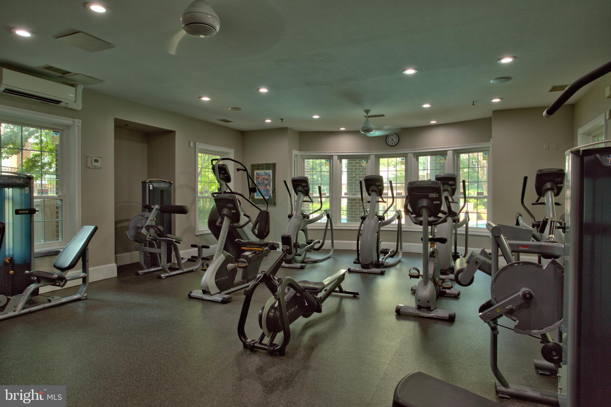 1570 Spring Gate Dr., Unit 7215 McLean, VA 22102 - Photo 19 of 30 a view of a room with gym equipment