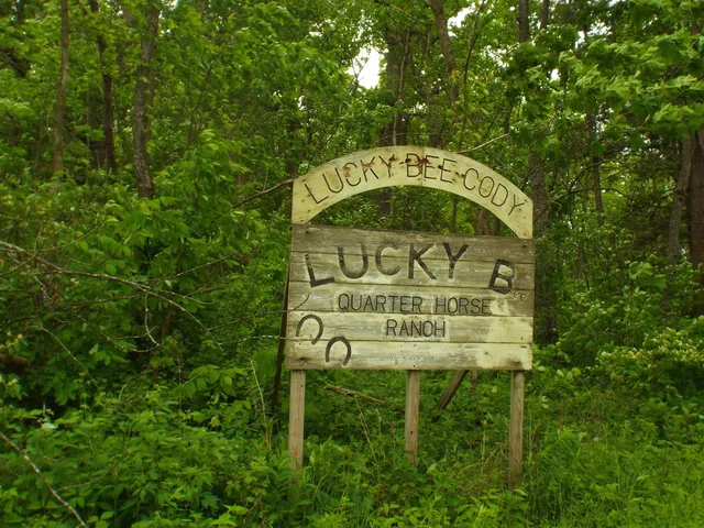 a sign on the side of a building