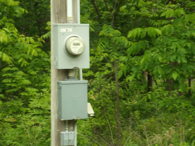a yellow house with lots of trees