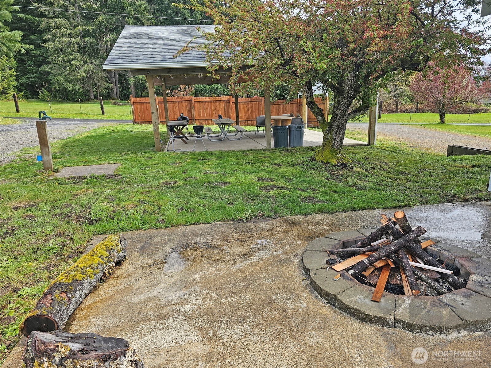 113 Leroy Road Randle, WA 98377 - Photo 31 of 40 a view of a house with backyard and sitting area