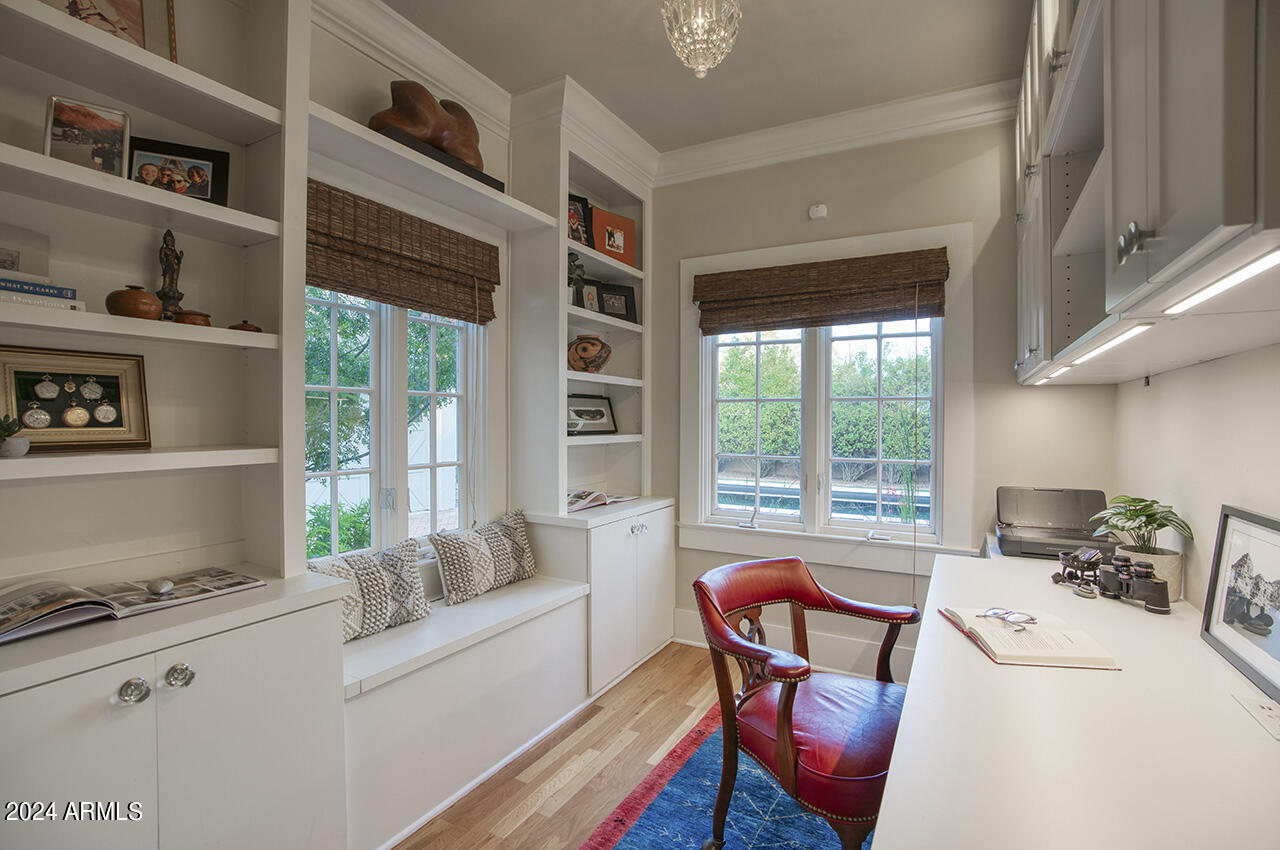 324 West Monte Vista Road Phoenix, AZ 85003 - Photo 17 of 39 a living room with furniture and a window