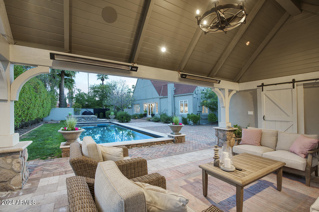 324 West Monte Vista Road Phoenix, AZ 85003 - Photo 35 of 39 a outdoor space with patio lots of furniture and garden