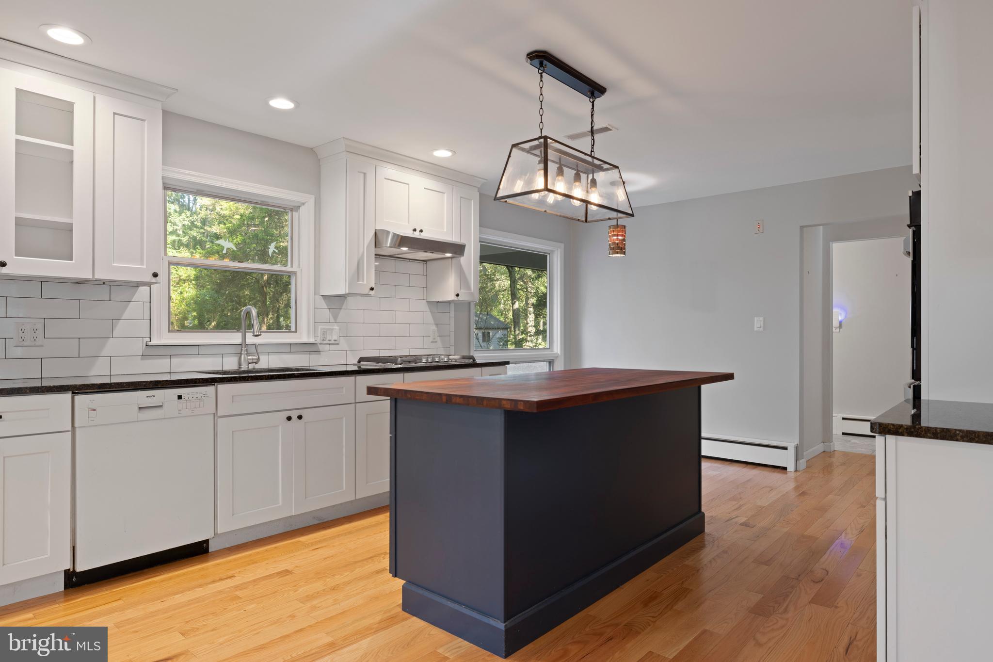 108 Primrose Road Chestertown, MD 21620 - Photo 18 of 49 a kitchen with stainless steel appliances granite countertop wooden cabinets a window and a counter space
