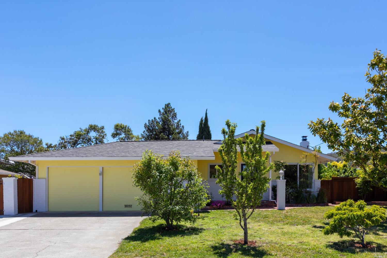 1525 Center Road Novato, CA 94947 - Photo 1 of 1 a view of a house with a yard and tree