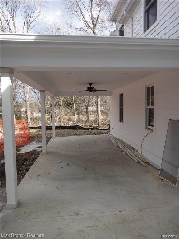 4725 Dover Road Bloomfield Hills, MI 48304 - Photo 18 of 21 Porch Overlooking Patio & Pool
