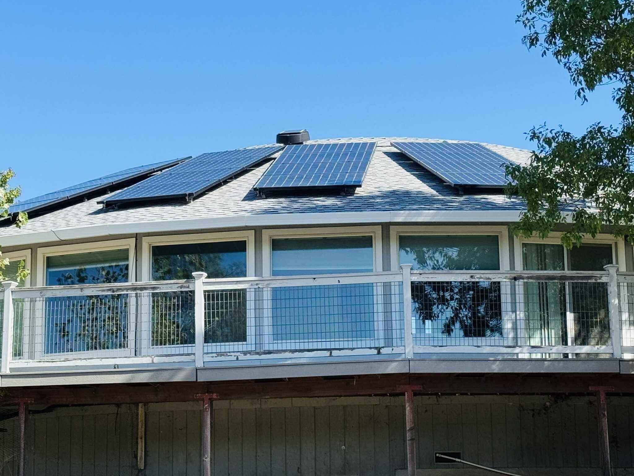 21283 Lela Lane Redding, CA 96003 - Photo 5 of 23 a front view of a house with a porch