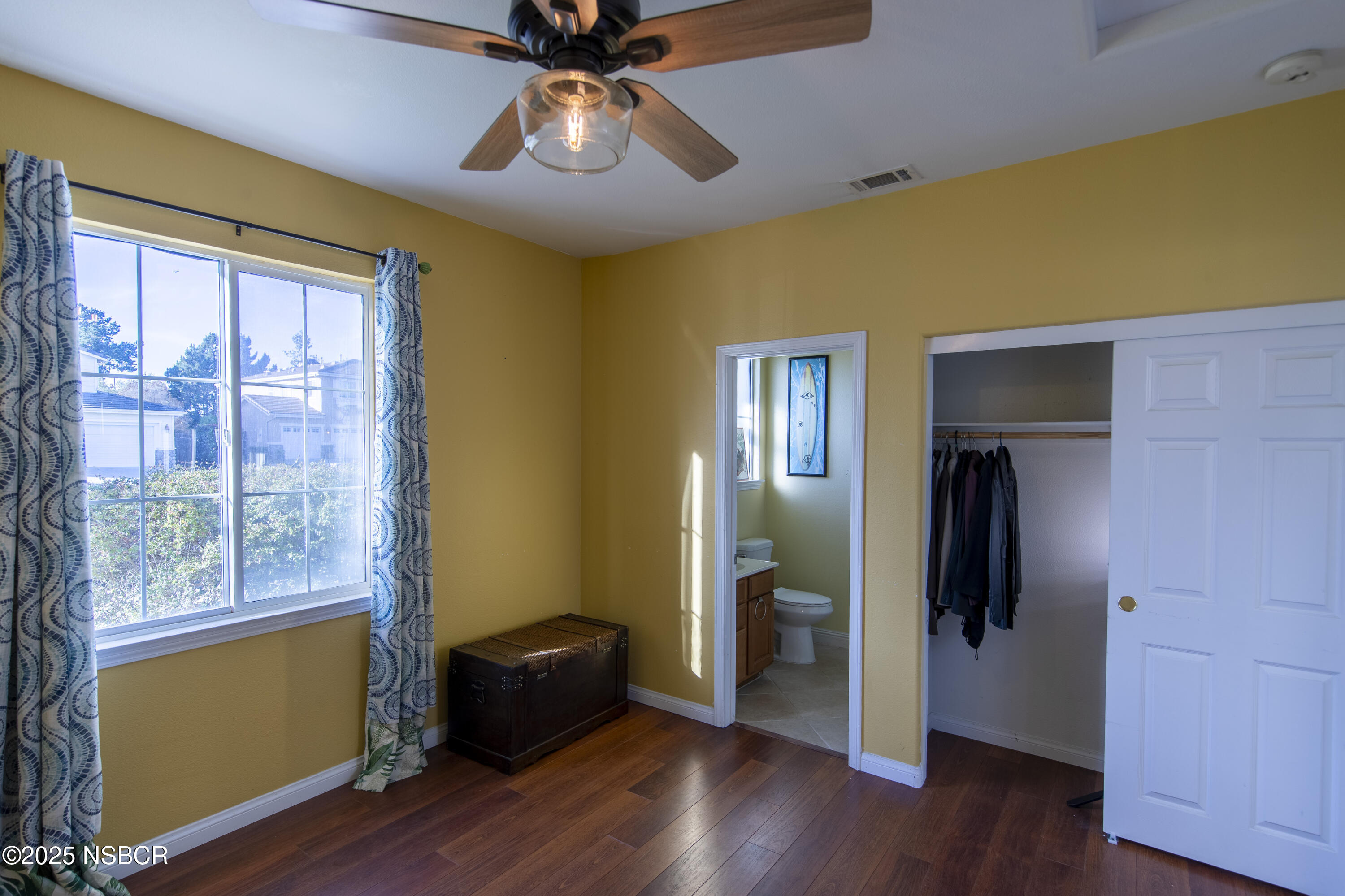 2324 Carrizo Lompoc, CA 93436 - Photo 59 of 62 a view of empty room with wooden floor and fan