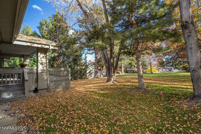 2522 Lake Ridge Shores Circle Reno, NV 89519 - Photo 47 of 50 a view of a yard with trees