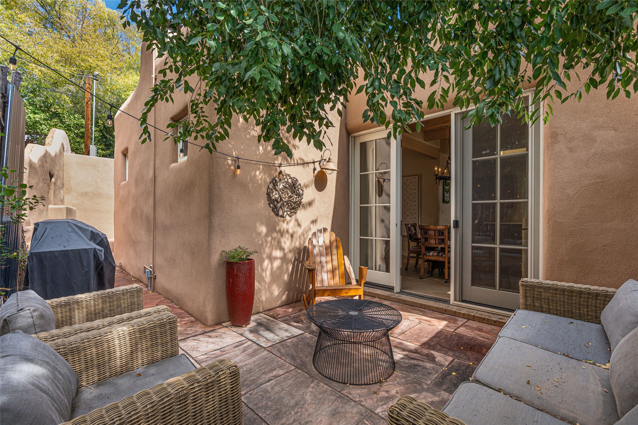 1 Cerro Gordo Road, Unit B Santa Fe, NM 87501 - Photo 2 of 25 Or sit outside on the patio...