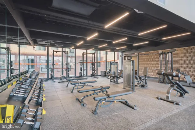 an outdoor space with patio