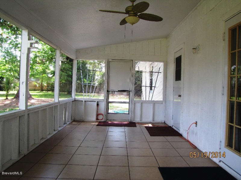 6055 Elgin Road Cocoa, FL 32927 - Photo 38 of 42 REAR PORCH