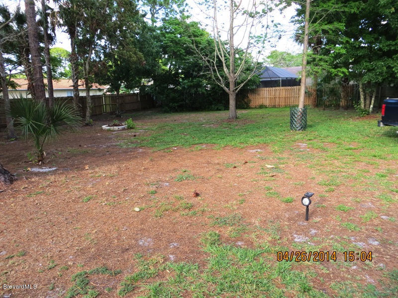 6055 Elgin Road Cocoa, FL 32927 - Photo 7 of 42 REAR YEARD