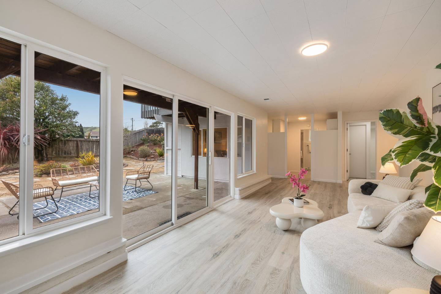 121 Riverside Drive San Bruno, CA 94066 - Photo 38 of 66 a bed room with a bed and a large window