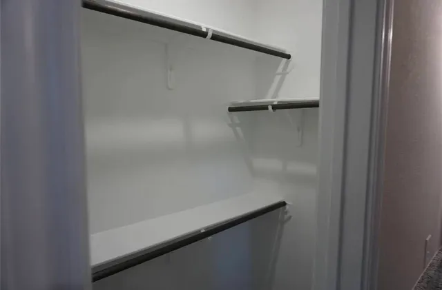 a close view of a shower in a bathroom