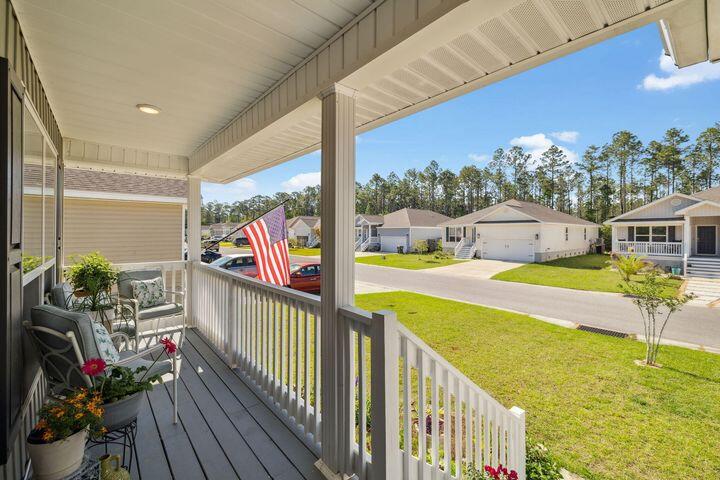 144 American Court Santa Rosa Beach, FL 32459 - Photo 7 of 19 a view of a balcony with swimming pool