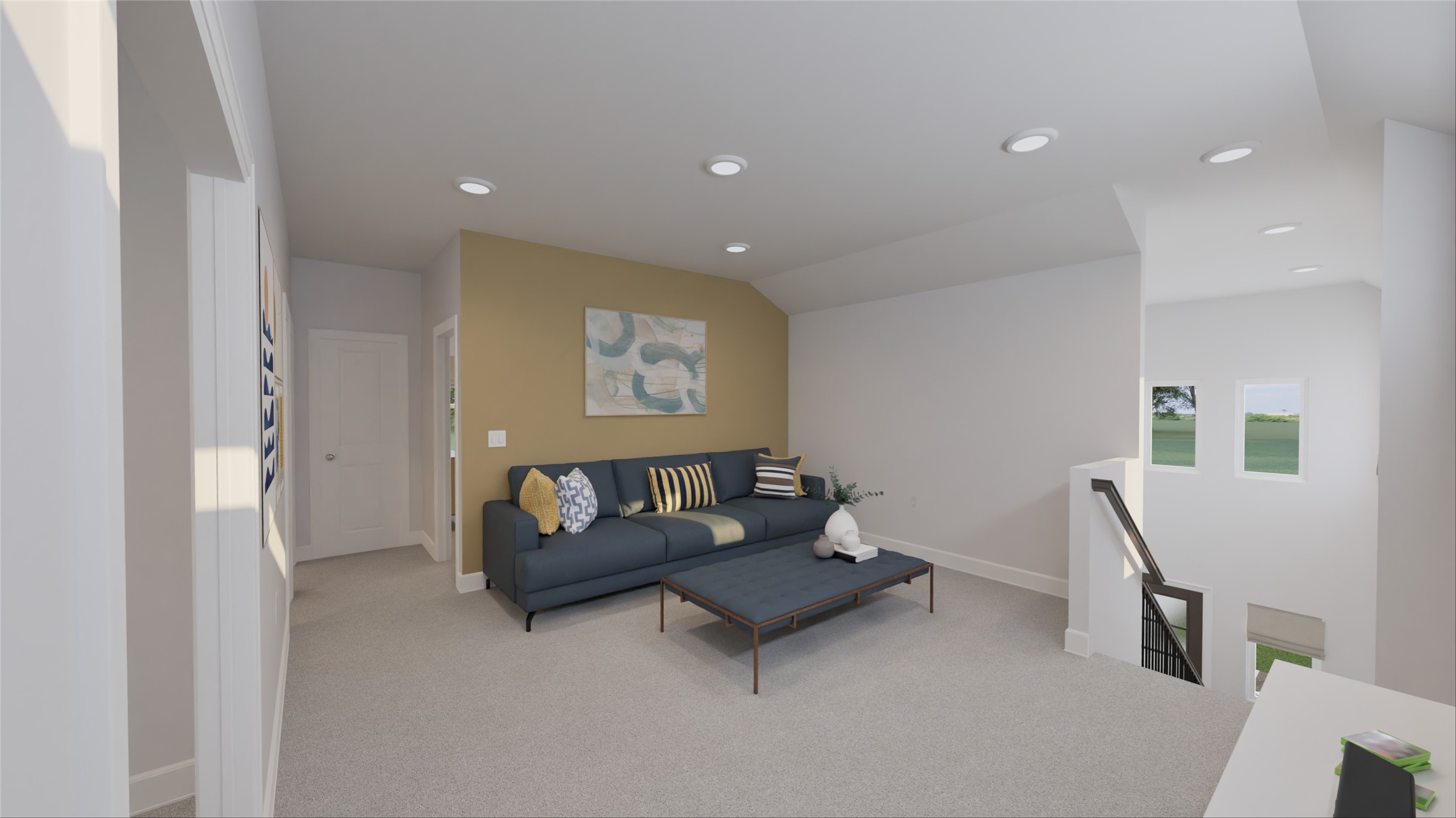1514 Gentle Wind Court Angleton, TX 77515 - Photo 22 of 27 a living room with furniture and a flat screen tv