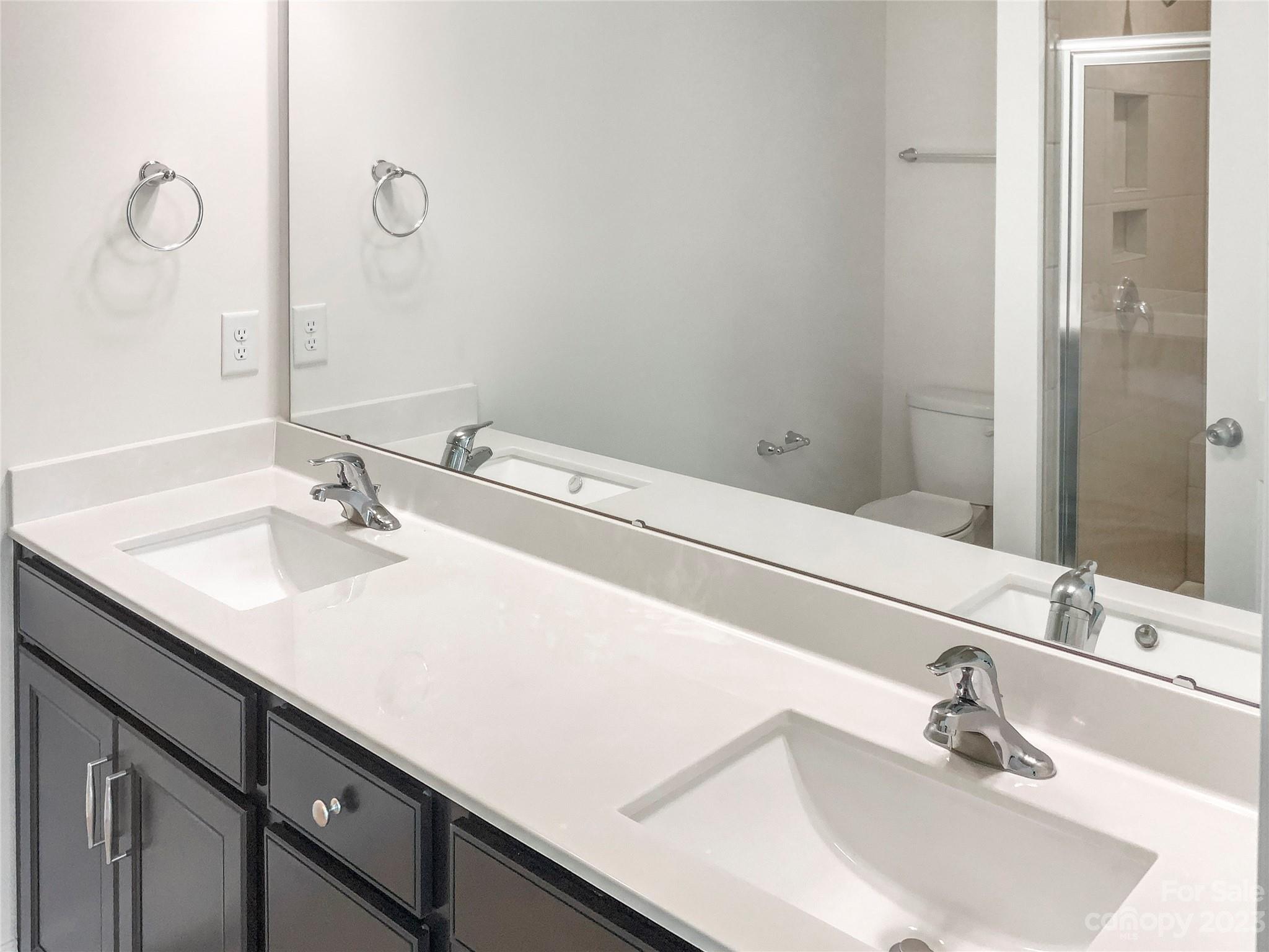 208 Waterlynn Ridge Road, Unit B Mooresville, NC 28117 - Photo 18 of 21 a bathroom with a sink and a mirror