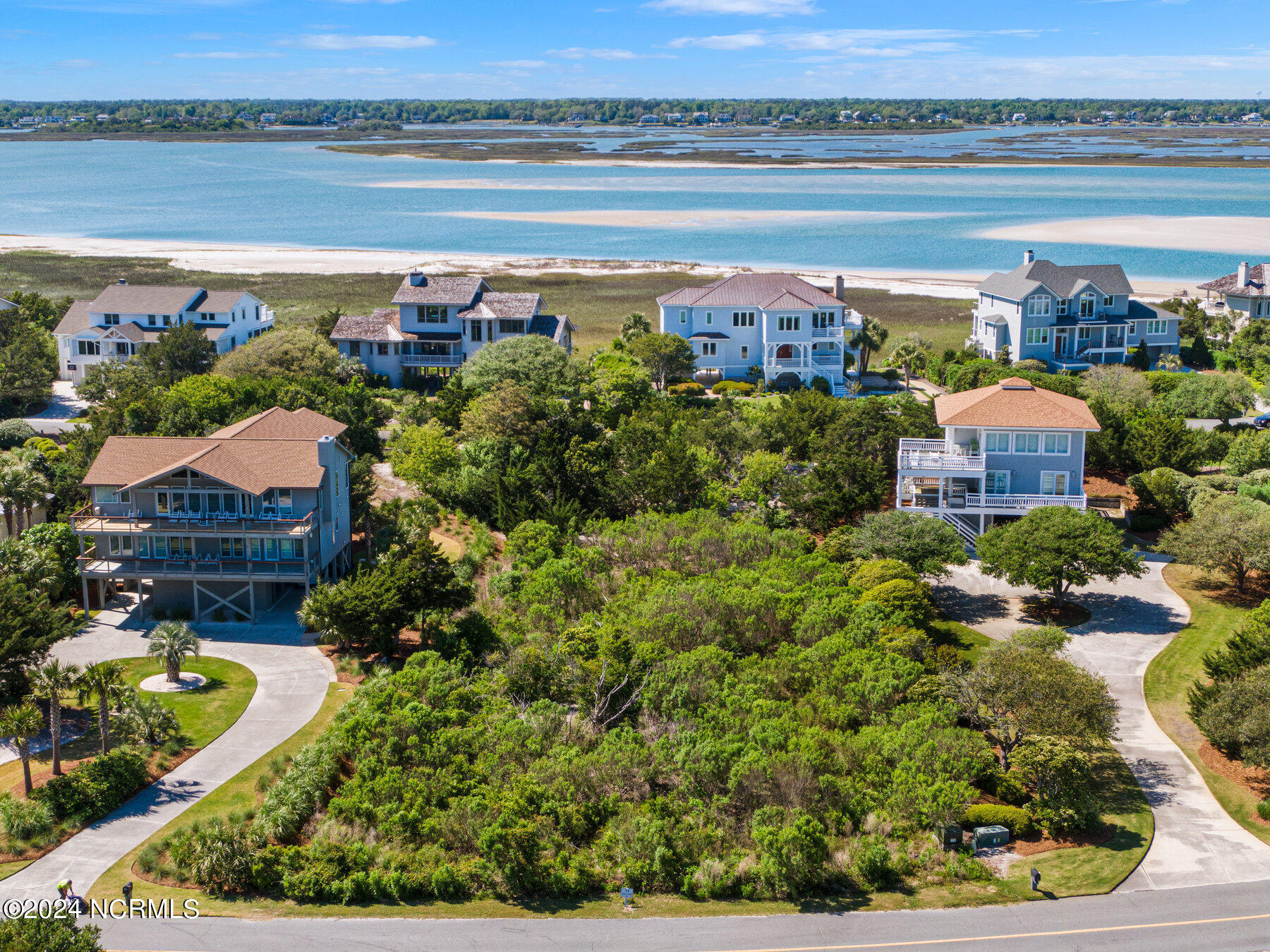 517 Beach Road North Wilmington, NC 28411 - Photo 4 of 14 019_517_beach_road_north_drone_lot-4