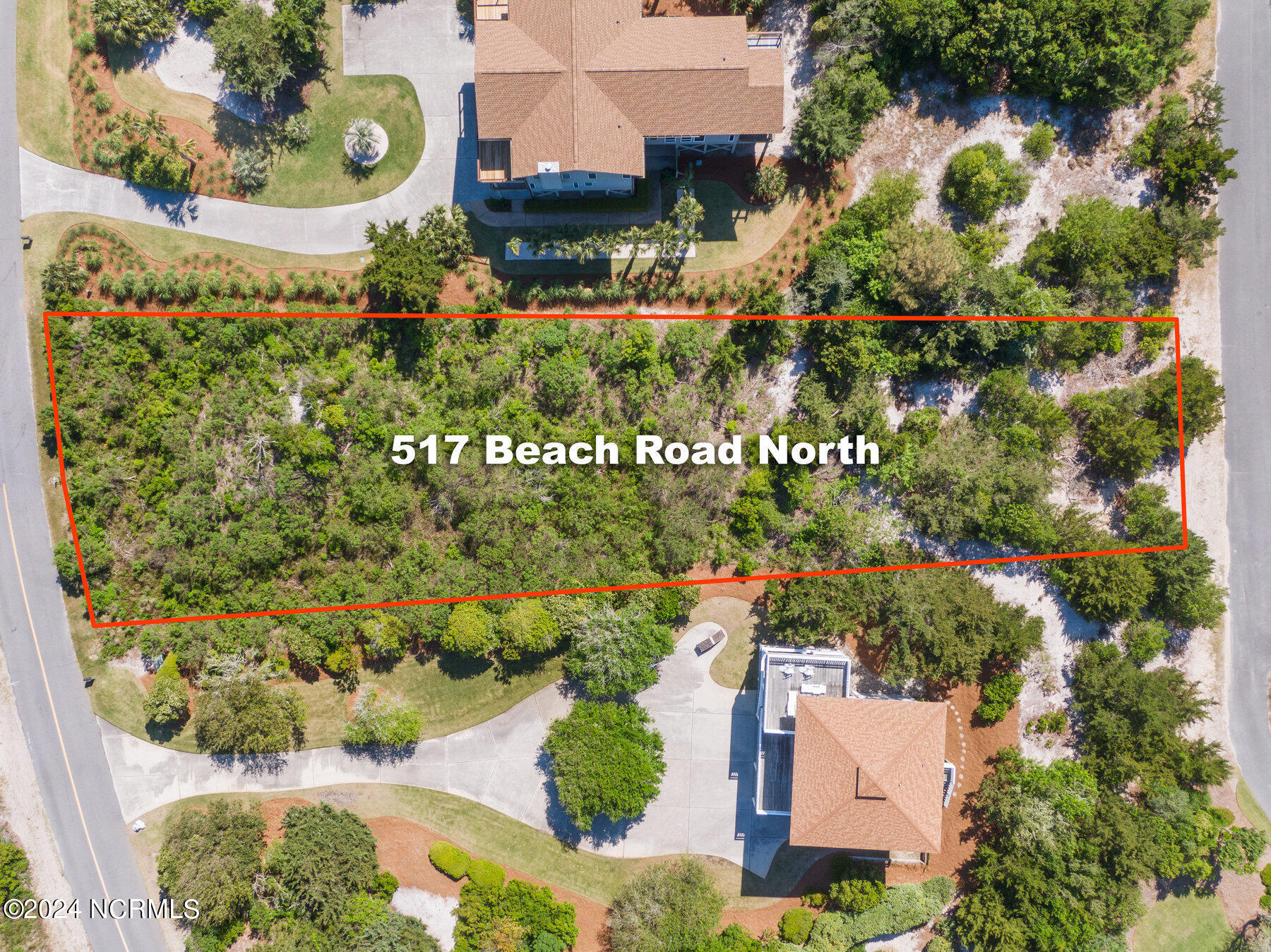 517 Beach Road North Wilmington, NC 28411 - Photo 5 of 14 020_517_beach_road_north_drone_lot-5