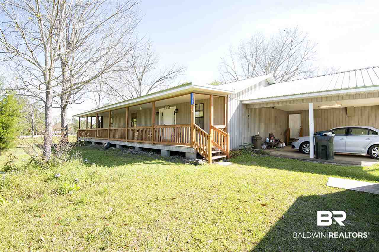 11540 Whitehouse Fork Road Bay Minette, AL 36507 - Photo 3 of 23 Covered Front Porch