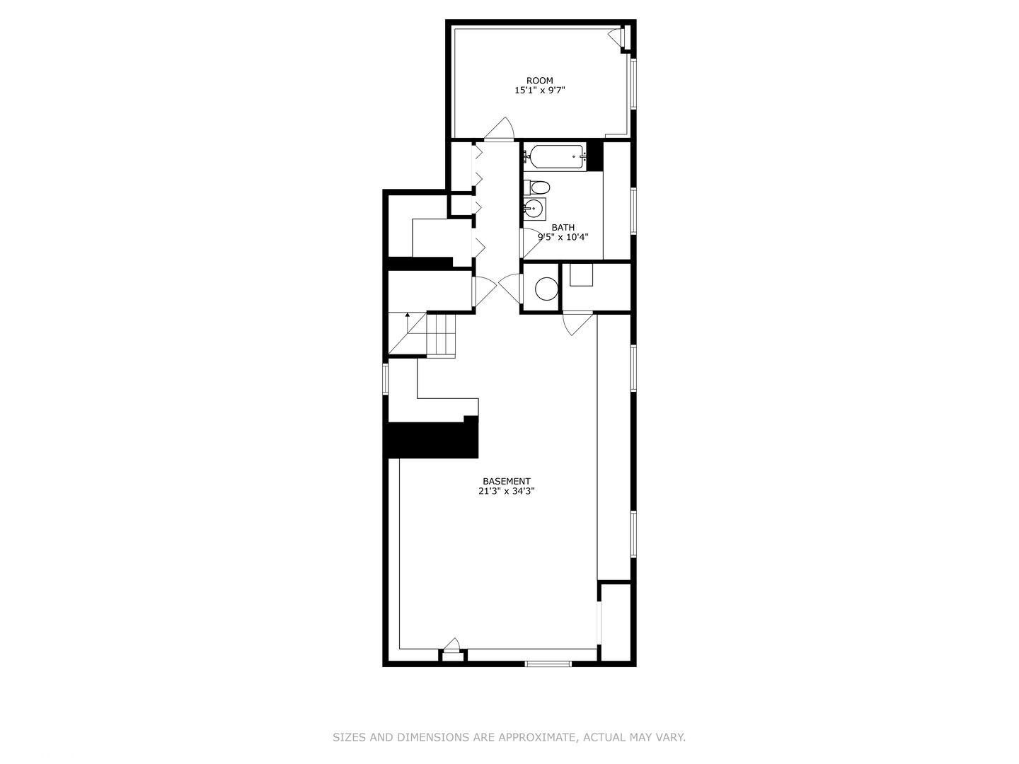 4110 North Kenneth Avenue Chicago, IL 60641 - Photo 27 of 28 a picture of a bench in front of a door